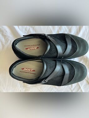 MBT Women’s MBT Black Comfort Rocker  Physiological Loafers Shoes Size 9.5/40.5